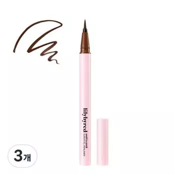 lilybyred 929 карандаш для пера Survival Pen 0,6 г, орехово-коричневый, 3 шт.