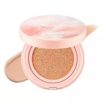 Lilybyred Cotton Blur Cushion Foundation 15g, No. 21 Nude Cotton, 1 piece