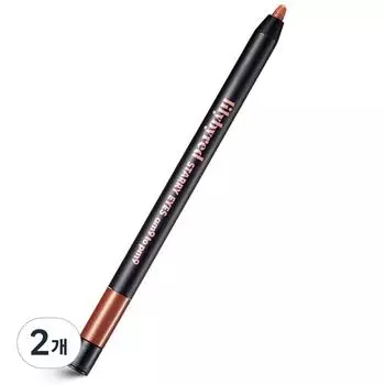 Lilybyred gel pencil eyeliner 0.5g, 02 glam mocha, 2 pcs.