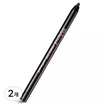 Lilybyred gel pencil eyeliner 0.5g, 06 matte black, 2 pcs.
