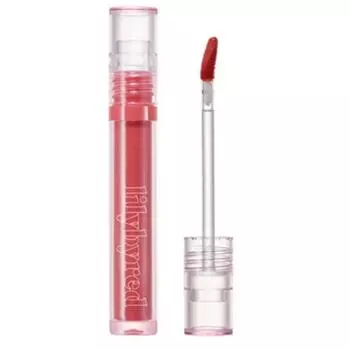 Lilybyred Glassy Layer Fixing Lip Tint, 01 Cheeky Peach, 3,8 г, 1 шт.
