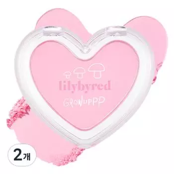 lilybyred Grow Up Collection Love Beam Blur Щеки 4 г, 07 #Strawberry Blur, 2 шт.