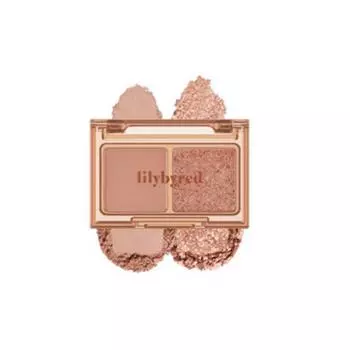 Lilybyred Little Bitty Moment Eye Shadow Palette, 05 Faded fleeting elegance, 1 piece