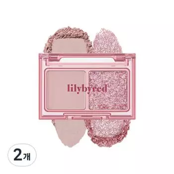 Lilybyred Little Bitty Moment Shadow, 07 Мимолетное смутное чувство, 2 шт.