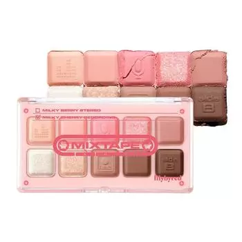 Lilybyred mood keyboard ipalette, 10 записей цвета молочно-вишневой тональности, 1 шт.