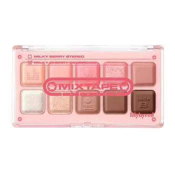 lilybyred Mood Keyboard Keyboard Eyeshadow Milky Cherry [Genuine] (Mood Palette) (#10 Recording)