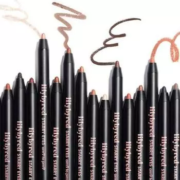 lilybyred Гелевая подводка для глаз Starry Eyes 9 To 9 No. 06 MATTE BLACK