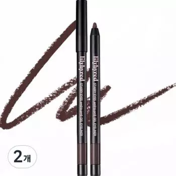Lilybyred Starry Eyes Nine to Nine Gel Eyeliner 0.5g, 18 Hazy Brown, 2 pcs.