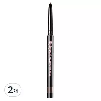 Lilybyred Starry Eyes Slim Gel Eyeliner 0.14g, 02 Matte Brown, 2 pcs.