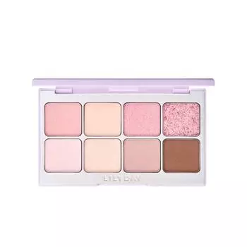 LILYDAV Палетка теней Rose Bay 13,6 г Light purple