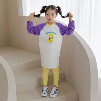 Lilypuri Bare Длинный комплект верха и низа Фиолетовый Purple/110