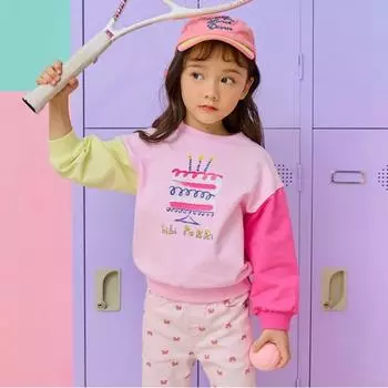 Lilypuri Birthday Sweatshirt Pink Pink/110