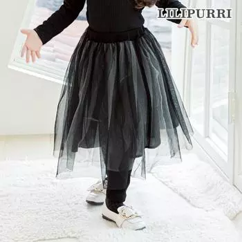 Lilypuri Двухцветная юбка-балетка, леггинсы, черный цвет Black/140