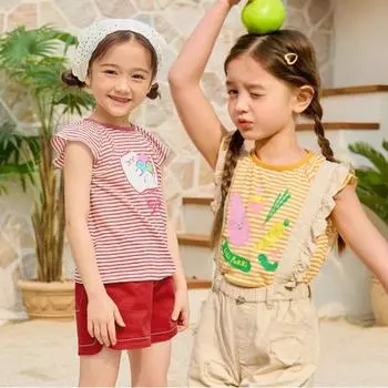 [Lilypuri] Футболка Happy Lily, 2 цвета Braun/110