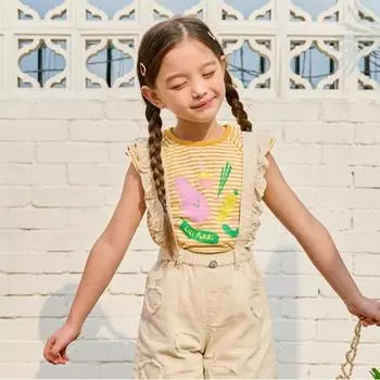 [Lilypuri] Футболка Happy Lily желтая yellow/110