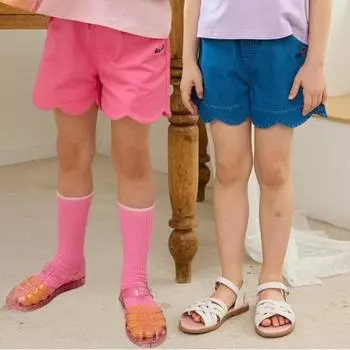 [lilypuri] Летние брюки Wave 2цвета Pink/110