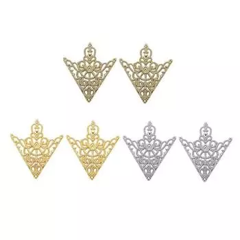 Limeimei 1 пара, модная брошь унисекс с геометрическим цветком, булавка для костюма, галстук, шляпа, шарф, значок серебряный