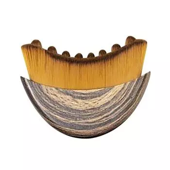 Лимфатическая контурная щетка для лица, моделирующая линию подбородка и челюсти, лимфодренажный массажер, эргономичная щетка для снятия усталости, скраб для ухода за лицом