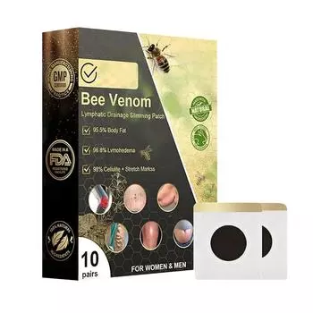 Лимфодренажный пластырь для похудения Похудение Пищеварение Здоровье Жизненная сила Отеки Уход Формирование фигуры Внимательный One Size