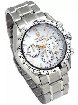 Limited distribution item DON CLARK High spec SUPERIOR SERIES Center Chrono x Sapphire glass 10 ATM water resistant Dan Clark Men s DM-2057-09SR