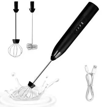 Limited Innovative 1 Unit T SHAREXE Milk Electric Milk Mini Milk 3 Level Ultra Latte Art Collection Совместимо с гарантией на один год Черный