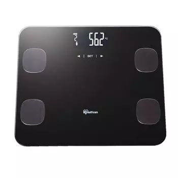 limited Iris Ohyama Body Composition Meter Weight Scale 8 Item Measurement Black [Web color] PZIBCM-211-B