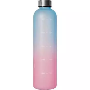 [Limited Item] Wahei Freiz Water Bottle with Scale, 1 Liter, Mixed Water Bottle, My Bottle, Sports Bottle, BPA Free, Unbreakable, Light AMH-1628
