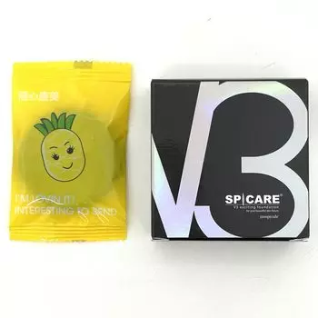 Limited time benefit SPICARE V3 Exciting Foundation guaranteed product with bonus puff and serial 15g Natural new main [Win one! included] [Genuine