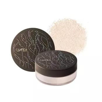 Лимитированная серия Excel Extra Rich Powder LA 02 Peach Glow Shiny Skin Finish