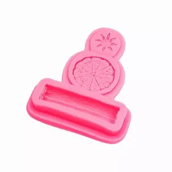 Лимонная специя-силиконовая форма для торта, овощная помадка, форма для конфет, шоколадный блок льда, французский десерт, украшения для торта серый