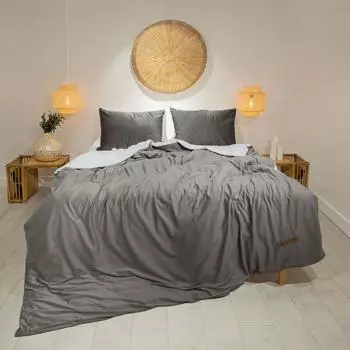 Linda Темно-серый бархатный двойной пододеяльник 200x220, 4 подушки, пододеяльник, комплект хлопкового постельного белья, постельное белье, современный роскошный комплект постельного белья