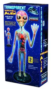 Lindbergh LINDABERG Alien Anatomy Model Kit Пластиковая модель
