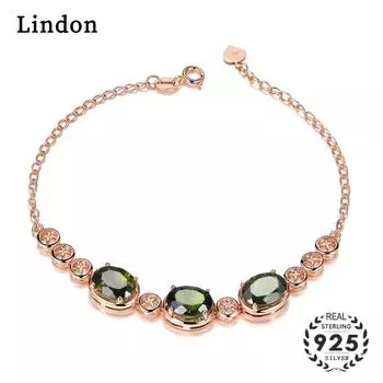 Линдон циркон браслет ювелирные изделия геометрические бусины браслеты-цепочки модный тонкий свадебный подарок для подруги женщин
