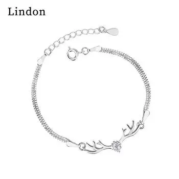 Линдон циркон браслет ювелирные изделия геометрические бусины браслеты-цепочки модный тонкий свадебный подарок для подруги женщин