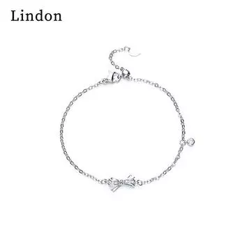 Линдон циркон браслет ювелирные изделия геометрические бусины браслеты-цепочки модный тонкий свадебный подарок для подруги женщин