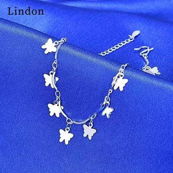 Линдон циркон браслет ювелирные изделия геометрические бусины браслеты-цепочки модный тонкий свадебный подарок для подруги женщин