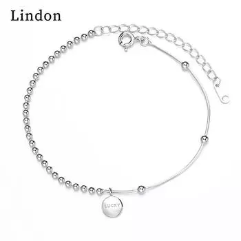 Линдон циркон браслет ювелирные изделия геометрические бусины браслеты-цепочки модный тонкий свадебный подарок для подруги женщин