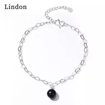 Линдон циркон браслет ювелирные изделия геометрические бусины браслеты-цепочки модный тонкий свадебный подарок для подруги женщин