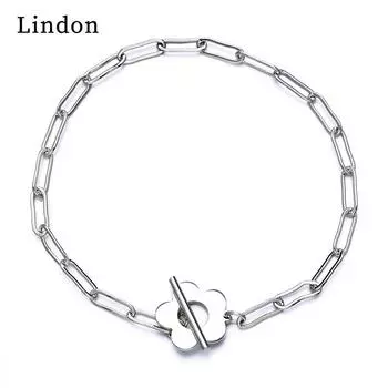 Линдон циркон браслет ювелирные изделия геометрические бусины браслеты-цепочки модный тонкий свадебный подарок для подруги женщин