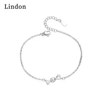 Линдон циркон браслет ювелирные изделия геометрические бусины браслеты-цепочки модный тонкий свадебный подарок для подруги женщин