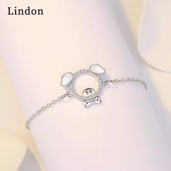 Линдон циркон браслет ювелирные изделия геометрические бусины браслеты-цепочки модный тонкий свадебный подарок для подруги женщин