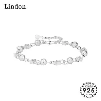 Линдон циркон браслет ювелирные изделия геометрические бусины браслеты-цепочки модный тонкий свадебный подарок для подруги женщин белый