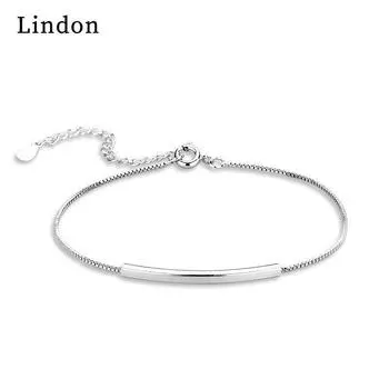 Линдон циркон браслет ювелирные изделия геометрические бусины браслеты-цепочки модный тонкий свадебный подарок для подруги женщин