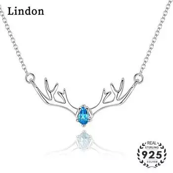 Линдон кристалл циркон разноцветные подвески ожерелья цепочка на ключицу для женщин белый