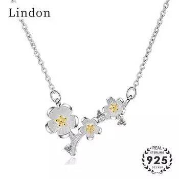 Линдон медное ожерелье кулон для женщин подарок на свадьбу