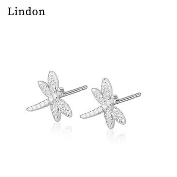 Линдон Медный сплавСушальные серьги для женщин Подарки на свадьбу серебряный