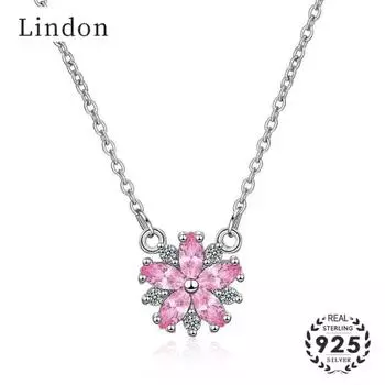 Линдон Мода Медь Ювелирные Изделия Ожерелье Кулон Для Женской Свадьбы Обещание Партии