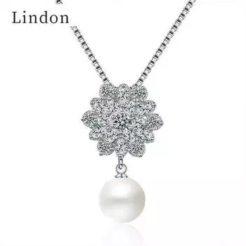 Линдон модное ожерелье циркон кулон женщин свадьба подарки подвески ювелирные изделия