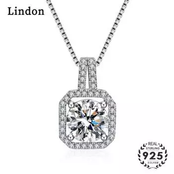 Линдон модное ожерелье циркон кулон женщин свадебный подарок ювелирные подвески белый