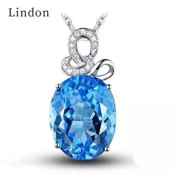 Линдон модные ювелирные изделия ожерелье овальной формы кулон женщин свадьба подарок